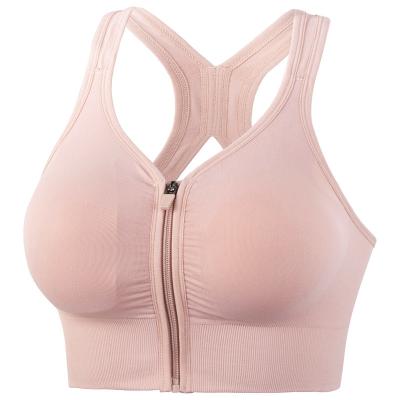 China High Impact Support Yoga Workout Fitness Sports Breathable Padded Shockproof Bra for sale