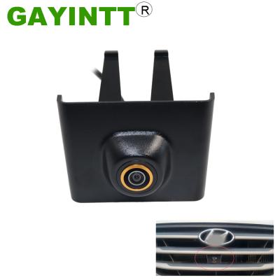 China Waterproof 170 Degree Car Front View Parking Night Vision Logo Camera For Hyundai New Waterproof Positive Tucson 2015 2016 for sale