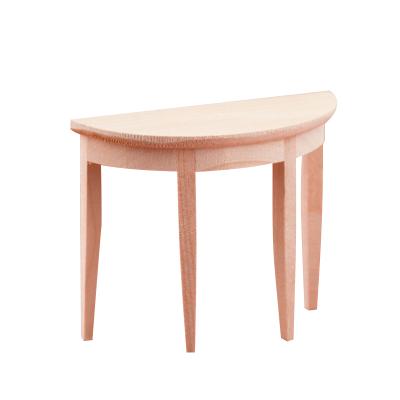 China Handcrafted Modern Simplicity Modern Hot Selling Wooden Mini Table Half Table Model for sale