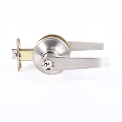 China For Entrance Handle Lever High Quality Aluminum Zinc Alloy Door Lock For Entrance Bathroom Passage for sale