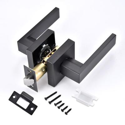 China Hot Amazon Sale Door Handle Privacy Lock Cylinders Heavy Duty Lock Entry Handle Tubular Lever Lock for sale