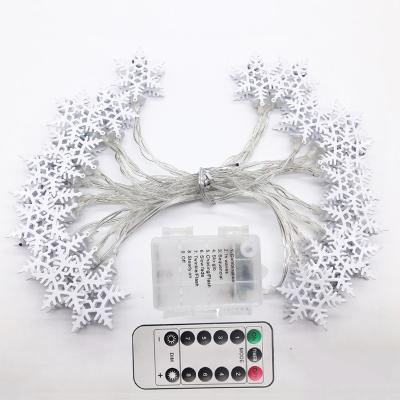 China 8 Art Star Home Five-pointed Star Iron Lighting String Christmas Decor Solar Remote Control Battery Box for sale