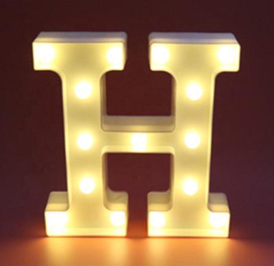 China Decoration Factory Directly Sale High Quality Customization Led Letter Lights Warm White LED Alphabet Lights for sale