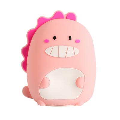 China Modern Night Lights Lamp Night Light Rechargeable Silicone Dinosaur Night Light for sale