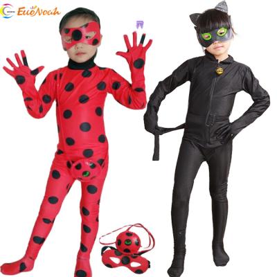 China Cat Ruoer Halloween Ordinary Stage Outfit Kids Cotton Winter Baby Adult Black Cosplay Romper for sale