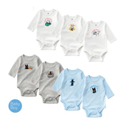 China Antibacterial Clothes Set Baby Boy And Girl Infant Romper 7 Pcs Gift Set Box High Quality for sale