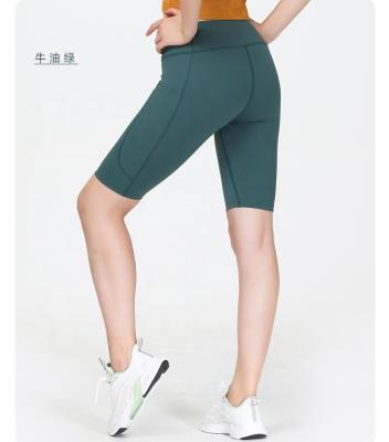 China Rudolf Zinc Ions Breathable Anti-bacteria Fabric Ladies Functional Yoga Pants Workout Sets For Women for sale