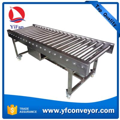 China 90 Degree Stainless Steel Roller Curve Conveyor for sale