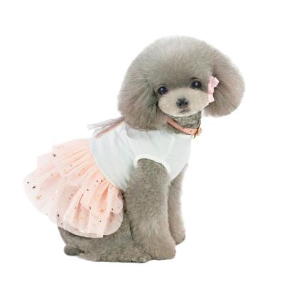 China 2019 Pet Princess Dress 2019 Pet Clothes Swamp Clothes Fashion Rabbit Pattern Viable Dress Prepare Wholesale for sale