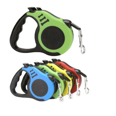 China 2021 New Design Pet Retractable Dog Leash Sustainable Environmentally Friendly Automatic Retractable Leash Comfortable Handle for sale