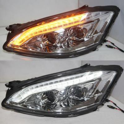 China Other For Mercedes-Benz S class W221 S350 S500 S600 LED Head Light 2006 2007 2008 Year Chrome Housing for sale