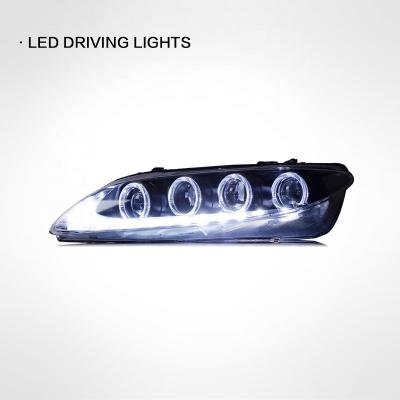 China Other Suitable for Mazda 6 headlight assembly modification angel eye LED daytime running light lens xenon headlight for sale