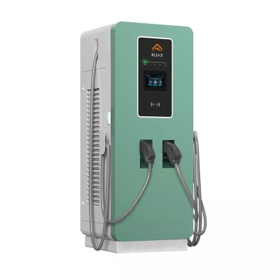 China EV Wallbox KUAX Charger 60 Kilowatt EV Electric Vehicle Charging Station Fast Fast DC Charger for sale