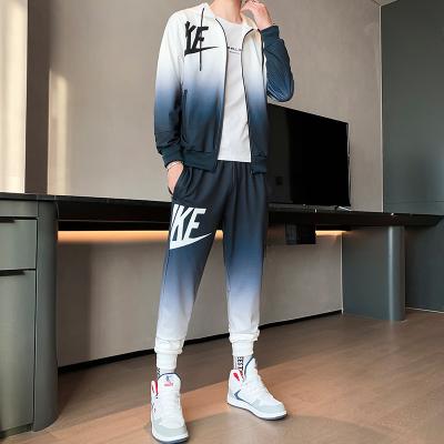 China 2021 new QUICK DRY men's suit hoodie pants sports suits casual sports shirt sportswear sportswear suits can be customized for sale