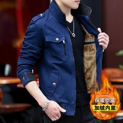 China 2022 New Men Thick Warm QUICK DRY Fleece Parkas Winter Waterproof Thin Men Autumn Fashion Casual Parkas Men Jacket Coat for sale