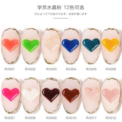 China Nail DIY factory direct sales Japanese students crystal carving pollen to extend DIY nail art for sale