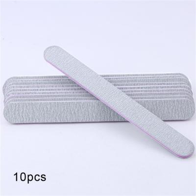 China Manicure Tools Specializing in Producing Sandpaper Gray Sandpaper Nail Files Crescent Gray Nail Files for sale