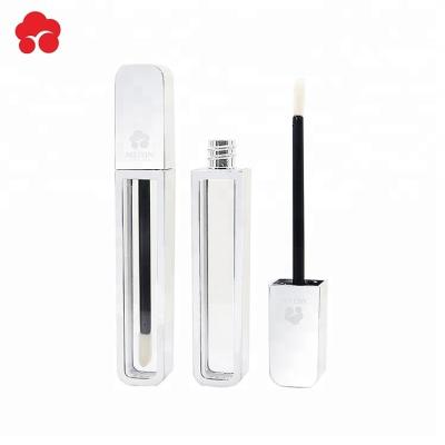 China 7.5ml square bottle lip gloss tube transparent private label packaging cosmetics makeup china suppliers for sale