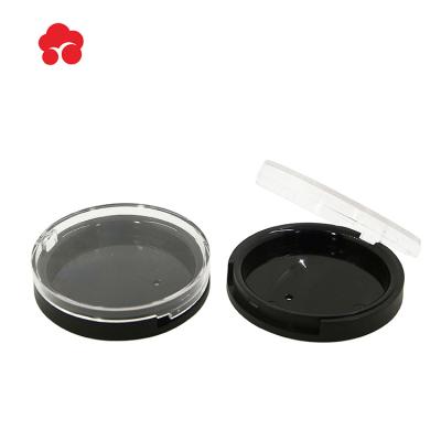 China Cosmetic Hot Selling Circular Empty Makeup Case Powder Compact Case With Mirror Cosmetic Packaging for sale