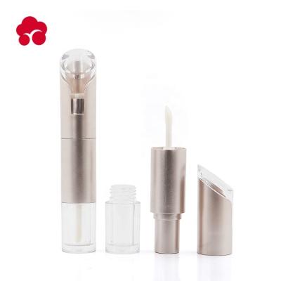 China New fashion trendy laminate cover lip gloss tube mini combination small capacity lipstick tube/lip gloss tube for sale