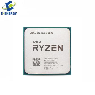 China Desktop AMD 5 3600 6Core 3.6 GHz Socket AM4 65W 100-000000031 Desktop Processor 100-100000031BOX for sale