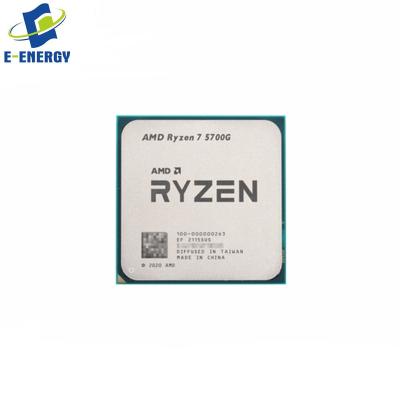 China Desktop AMD 7 5700G 8Core 3.8 GHz Socket AM4 65W AMD Desktop Processor for sale