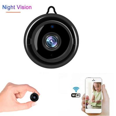 China NIGHT VISION Small Mini Wifi Wireless Ip Night Vision Intercom Digital Hd Security Video Audio Visual Mini Camera Cctv Price for sale