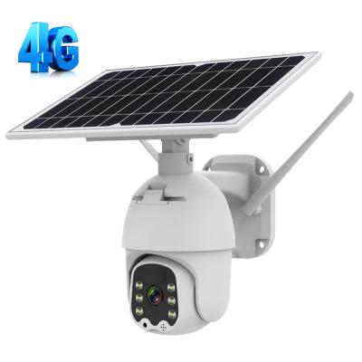 China NIGHT VISION Camara Inalambrica Wireless Solar CCTV Video Camera Scam Pannello Solare 1080P Ptz Wifi Smart Surveilance 4G Lte for sale