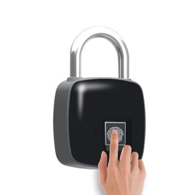 China Mini Alloy Metal Candado Inteligente Mini Alloy Metal Candado Inteligente Luggage Lock Locker Cabinet Backpack Suitcase Bag Fingerprint Keyless Usb Rechargeable Smart Padlock Digital for sale