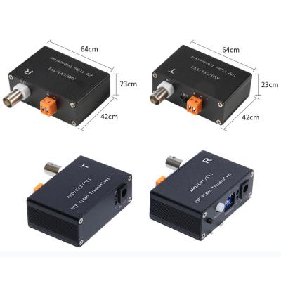 China Transceivers 2500FT Distance UTP Balanced Transformer BNC Cable Cat5 Rj45 Converter Video Active Balanced Transformer Metal CCTV Video Balanced Transformer 5MP Twisted Pair for sale