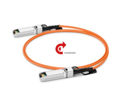 China 15m Active Optical Cable AOC OM3 SFP+ to SFP+ 10Gbps, Cisco SFP-10G-AOC10M Compatible for sale