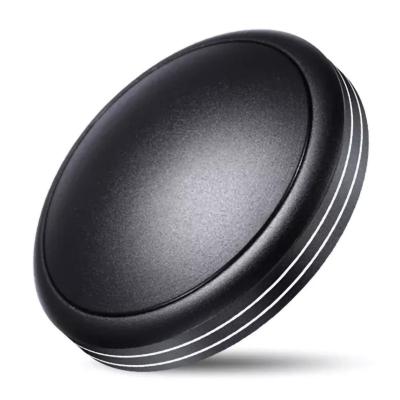 China Custom Solid Perfume Diffuser Mini Hot Sale Aluminum Alloy Custom Solid Perfume Diffuser Luxury Flying Saucer Shape Car Air Freshener Logo Aromatherapy Ornaments for sale