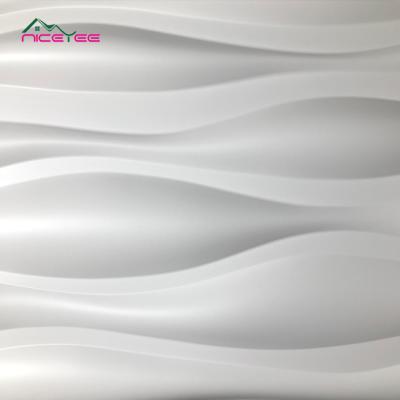 China Modern simple modern wall panels wall white pvc panel 3d interior wall panel for sale