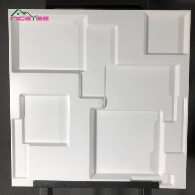 China De simple modern peeled paneles decoration 3d wall panel for home interior pvc 3d wall panel sticker for sale