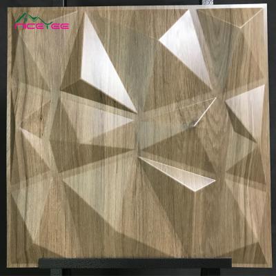 China Wholesale price pvc wall panel modern simple 3d panel wall wood interior for sale