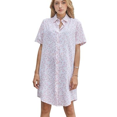 China YIRUO YM06 vintage anti-static women blouse Korean fashion wear personality and elegant short sleeve ladies tops and blouses for sale