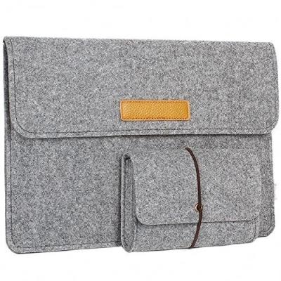 China Modern Felt Laptop Bag Sleeve Case Cover 15 Inch 11.6 Inch Laptop Skin for sale