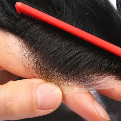 China Wholesale Cheap Real Natural Toupee Toupee For Mens Hair Piece Custom Made Toupee Hairpiece for sale