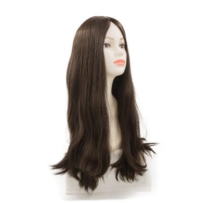 China Color 100% Natural Straight Virgin Human Jewish Wig Kosher Wigs For Jew for sale