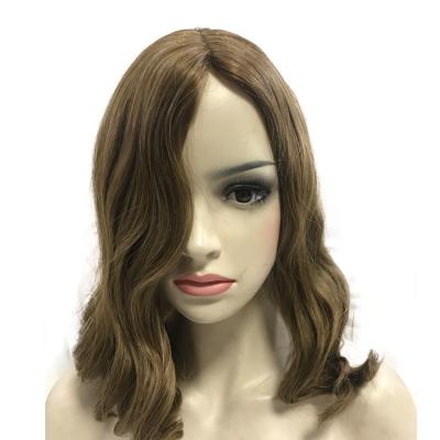 China European Wavy Fashionable Jewish Wig with Silk Top, Jewish Kosher Hair Wigs for sale