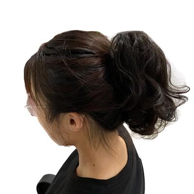 China Natural Straight Jewish Hair Plants Ponytail Wrap Ponytail Wig European Ponytail Hair Extensions For White Women for sale