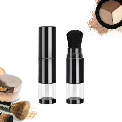 China Wholesale Refillable Refillable Spot Brush Cylinder Powder Fluffy Loose Retractable Small Dispensing Brush for sale