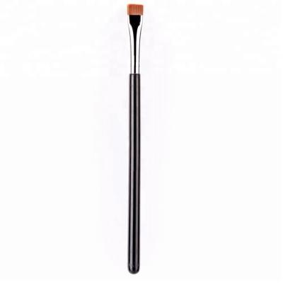 China Wholesale Custom Simple Professional High End Synthetic Hair Cosmetics Eyeshadow Eyeliner Hair Brush Flat Brush Beauty Definer Brush for sale