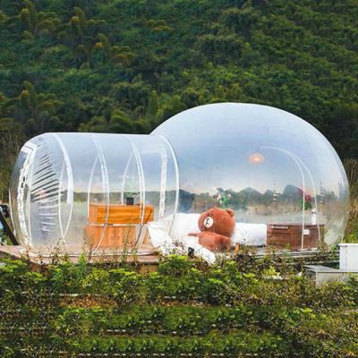 China Outdoor Transparent PVC Inflatable Commercial Hotel Bubble Tent Inflatable House PVC Houses for sale