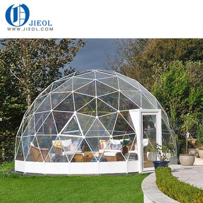 China UV resistance outdoor garden igloo tent with aluminum frame and transparent glass cover for hotel for sale