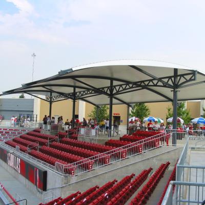 China Factory Direct Sale Waterproof, UV Resistance And Anti Fire Bleacher Stadium Seating And Grandstands for sale