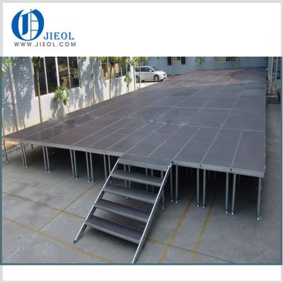 China Concert Folding Portable Mobile Stage Track Stage for sale