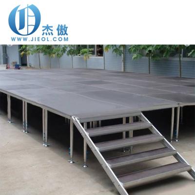 China Outdoor China Concert Mobile Event Boot Truss Portable Stage Portable Event Stage for sale