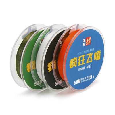 China Line line super tension main line subline PE nano fishing bait fly kot sink line for sale