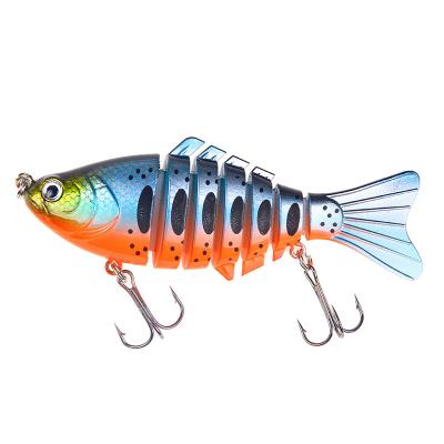 China 15.6g / 10cm Multisection Plastic Oscillating Multisection Artificial Hard Bait Bait FZER238 for sale